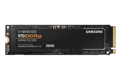 Samsung 970 EVO Plus 500GB NVMe M.2 SSD - V-NAND, Max Speed, Heat Control -...