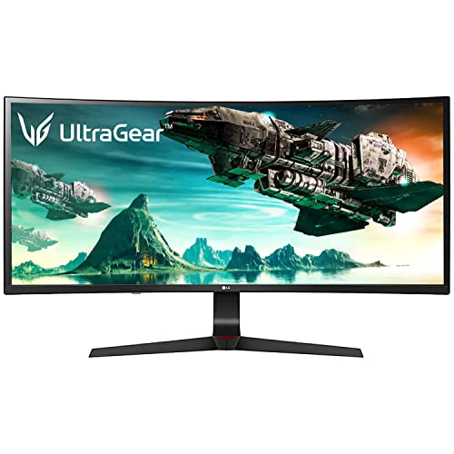 LG 34GL750-B 34 Inch 21: 9 Ultragear Curved Wfhd (2560 X 1080) IPS 144Hz...