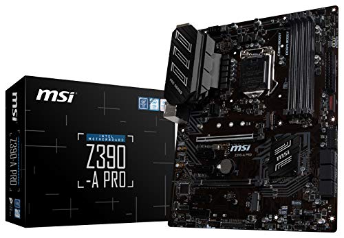 MSI Z390-A PRO LGA1151 (Intel 8th and 9th Gen) M.2 USB 3.1 Gen 2 DDR4 HDMI...