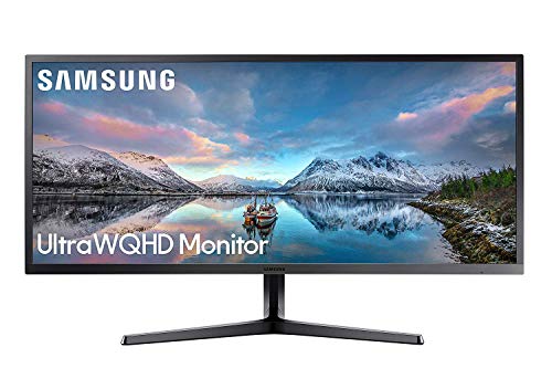 SAMSUNG 34-Inch SJ55W Ultrawide Gaming Monitor (LS34J550WQNXZA) – 75Hz...