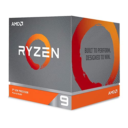 AMD Ryzen 9 3900X 12-core, 24-thread unlocked desktop processor with Wraith...