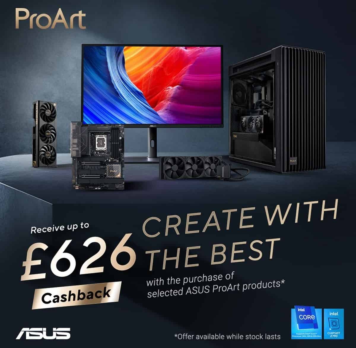 ASUS ProArt cashback campaign: the last chance to pick up savings!