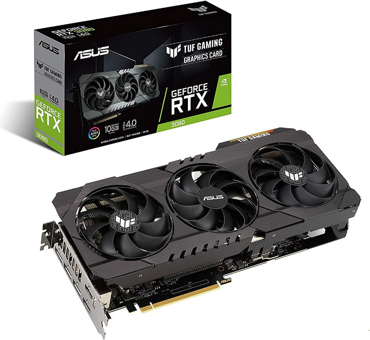 ASUS TUF Gaming GeForce RTX 3080 10GB GDDR6X Graphics Card