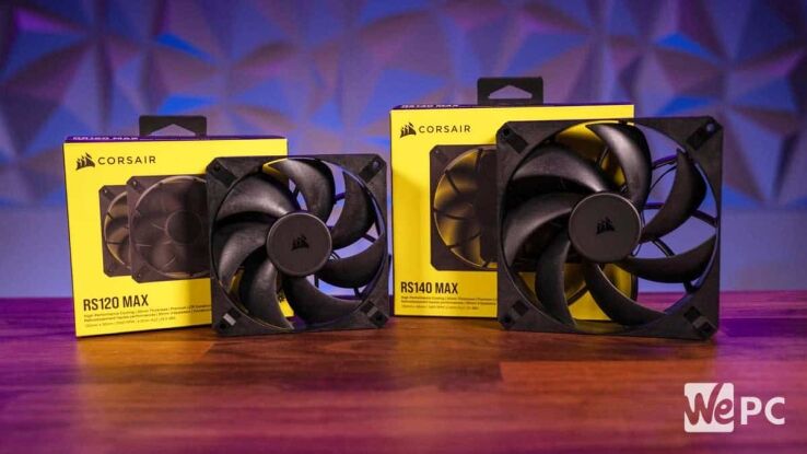 Corsair RS120 MAX & RS140 MAX: extra thick, superior cooling