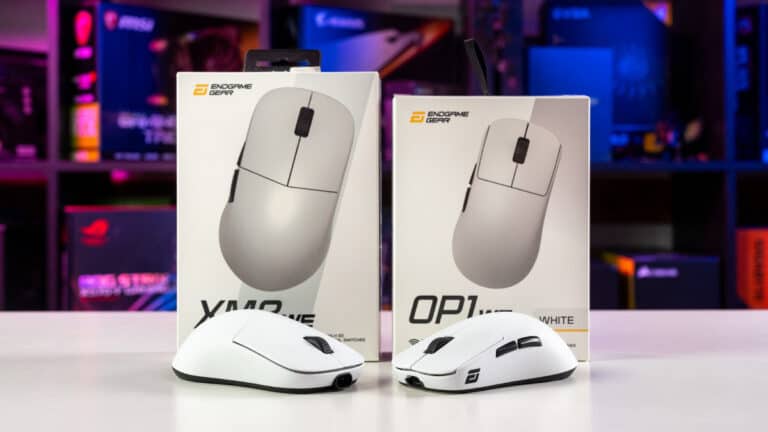 Endgame Gear mice simple, sleek, and lightweight