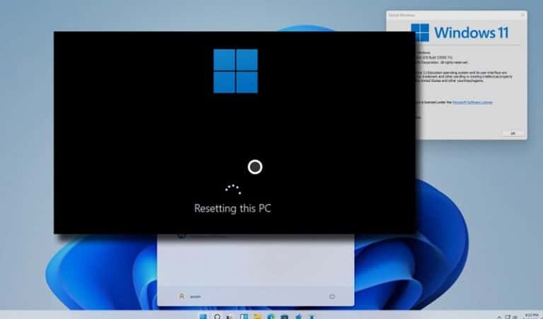 How to factory reset Windows 11