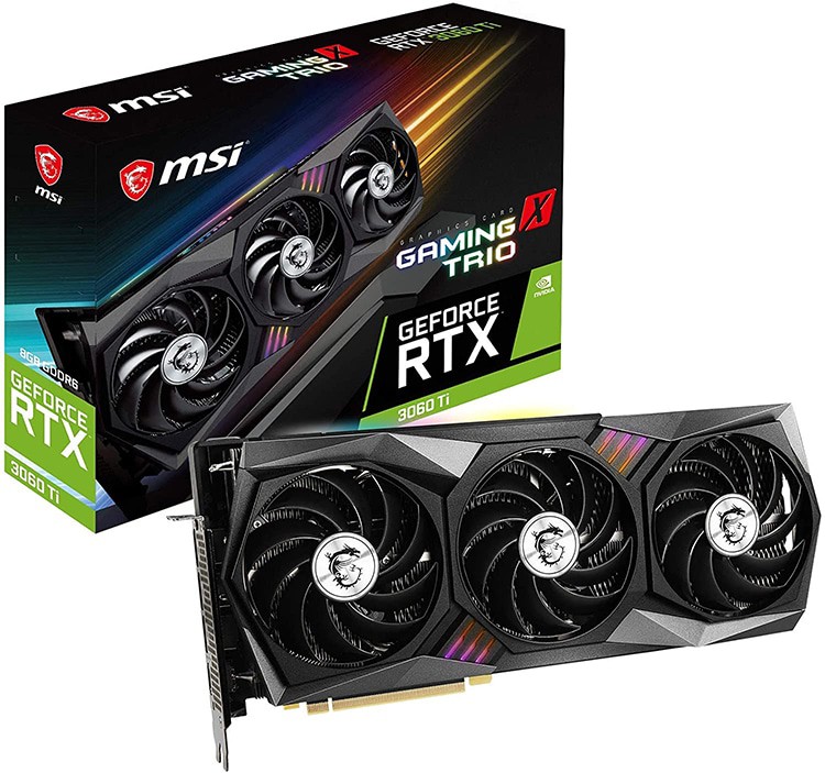 MSI Gaming GeForce RTX 3060 Ti 8GB GDDR6 Graphics Card