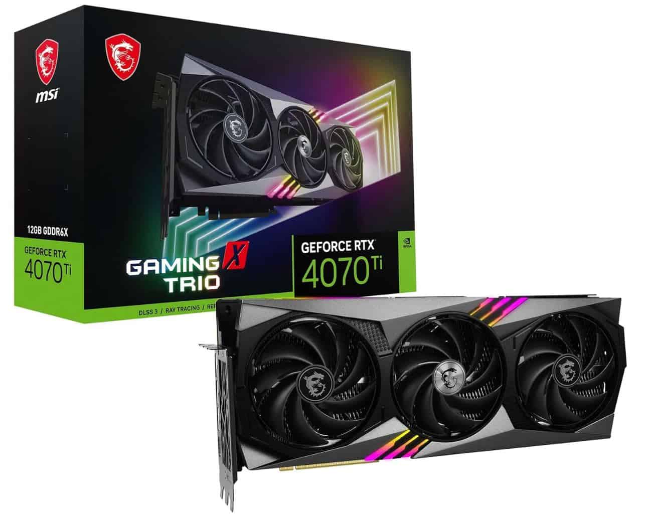 MSI GeForce RTX 4070 Ti 12GB Gaming X Trio