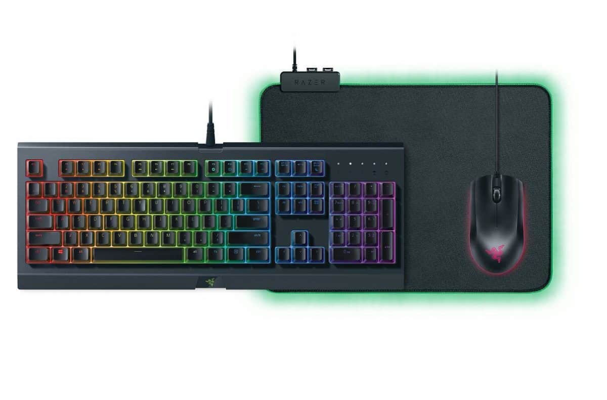 Razer gaming keyboard combo 1