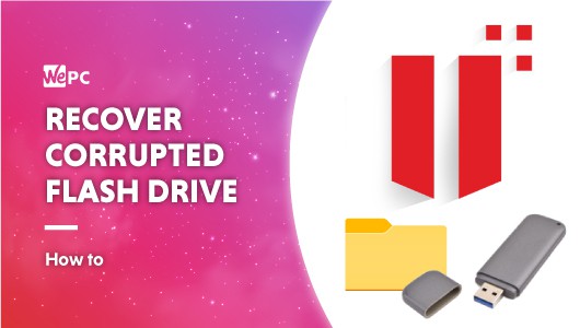 recover corrupt flash drive alt