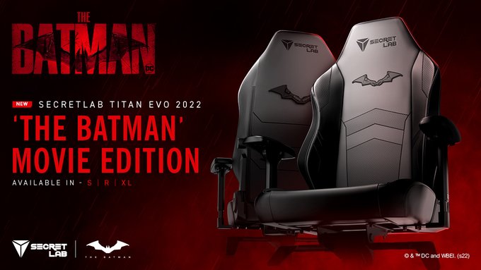 secretlab batman gaming chair