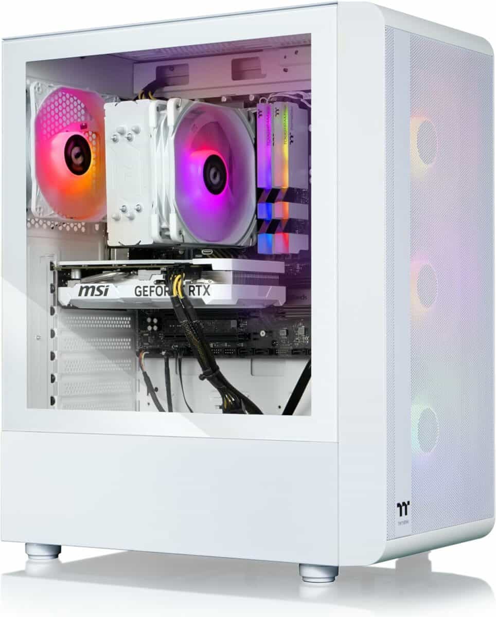 Thermaltake LCGS Quartz i460 RTX 4060 Gaming PC