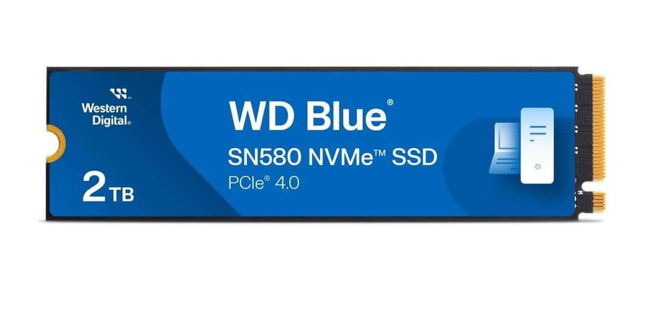 Western Digital 2TB WD Blue SN580 NVMe